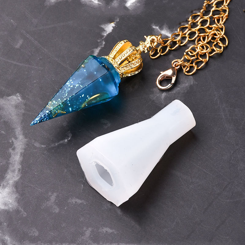 Jewelry Making Tools List - Snasan-シリコンモールド,成形ジュエリー作り用の模造ダイヤモンド型ネックレス,エポキシ