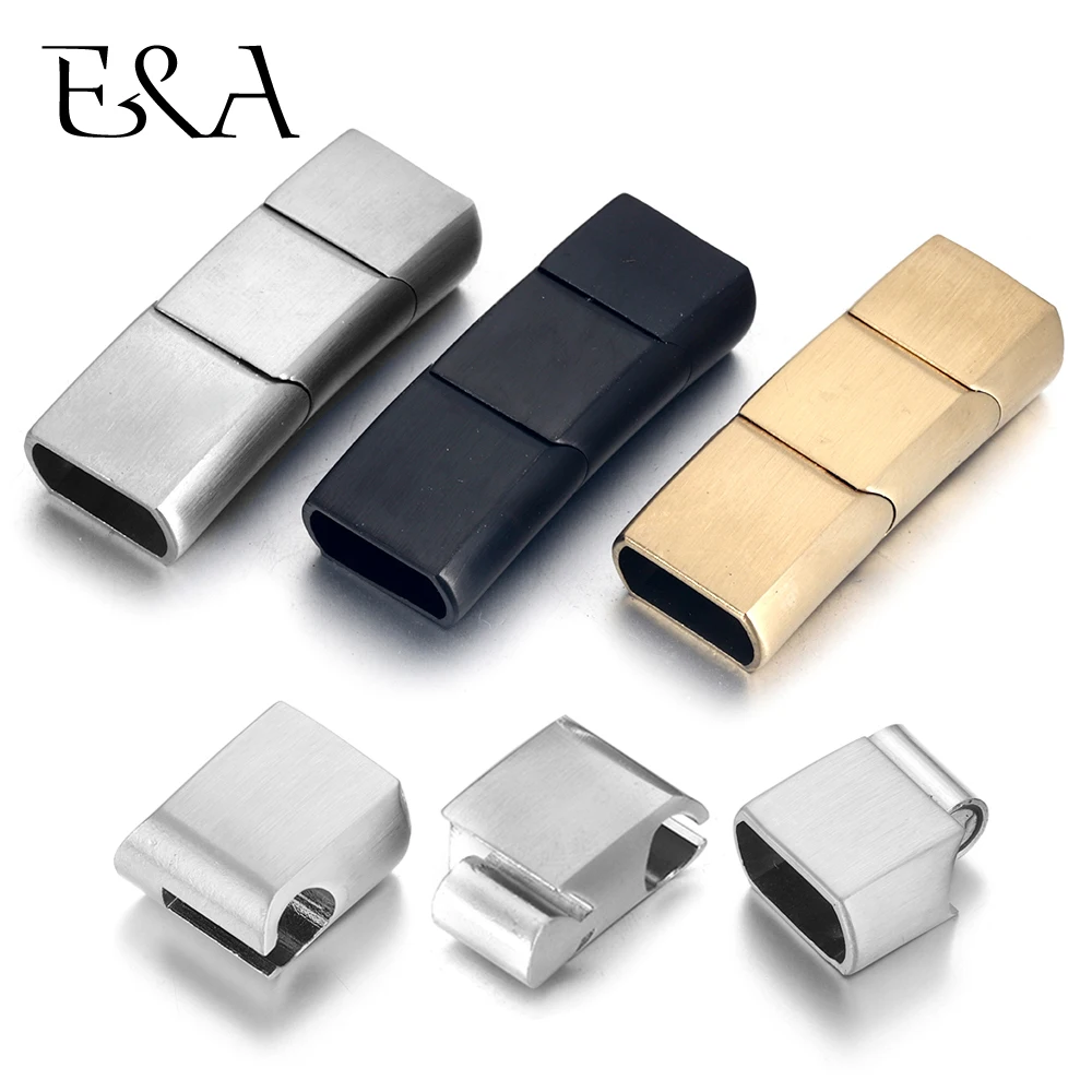 Jewelry Making Name - 拡張ステンレス鋼クラスプ 3 部分磁気クラスプ 12*6 ミリメートル 8*5