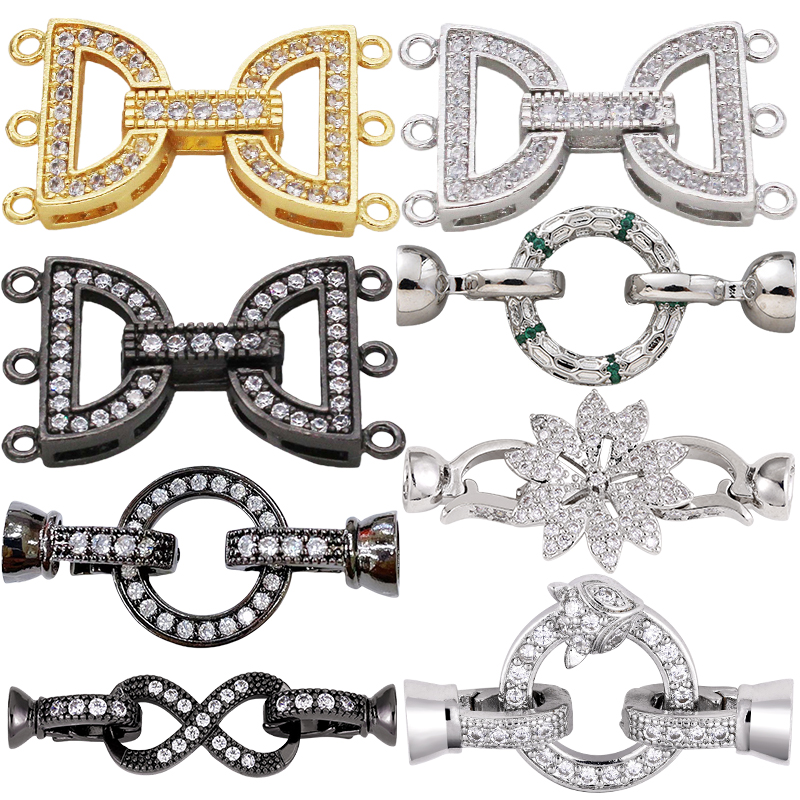 Juya 18K ゴールドメッキ装飾コネクターファスナーロッ - Jewelry Making Beads のレビューと価格