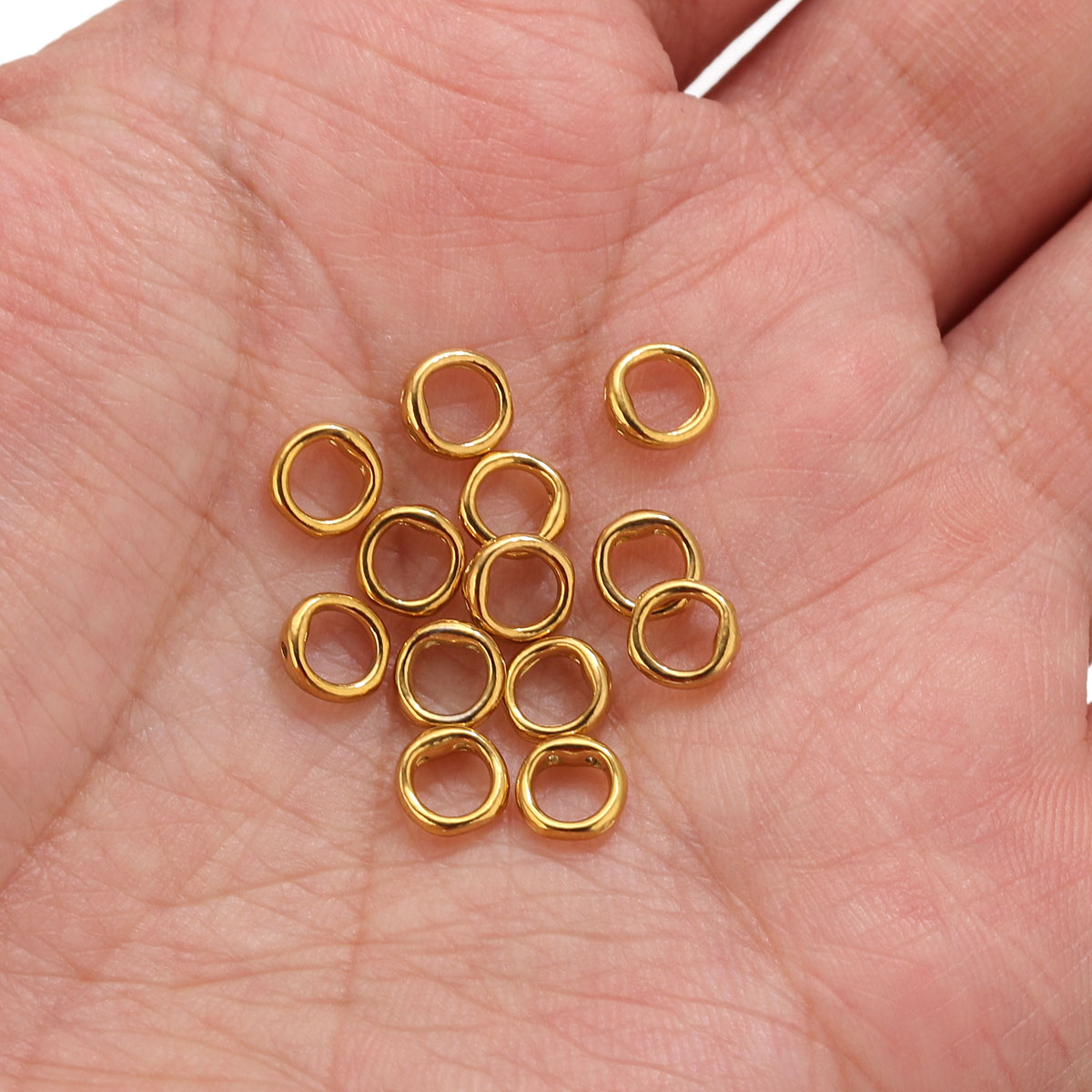 20個入り ステンレス製クラスプ エンドコネクター フック  - Jewelry Making Beads のレビューと価格