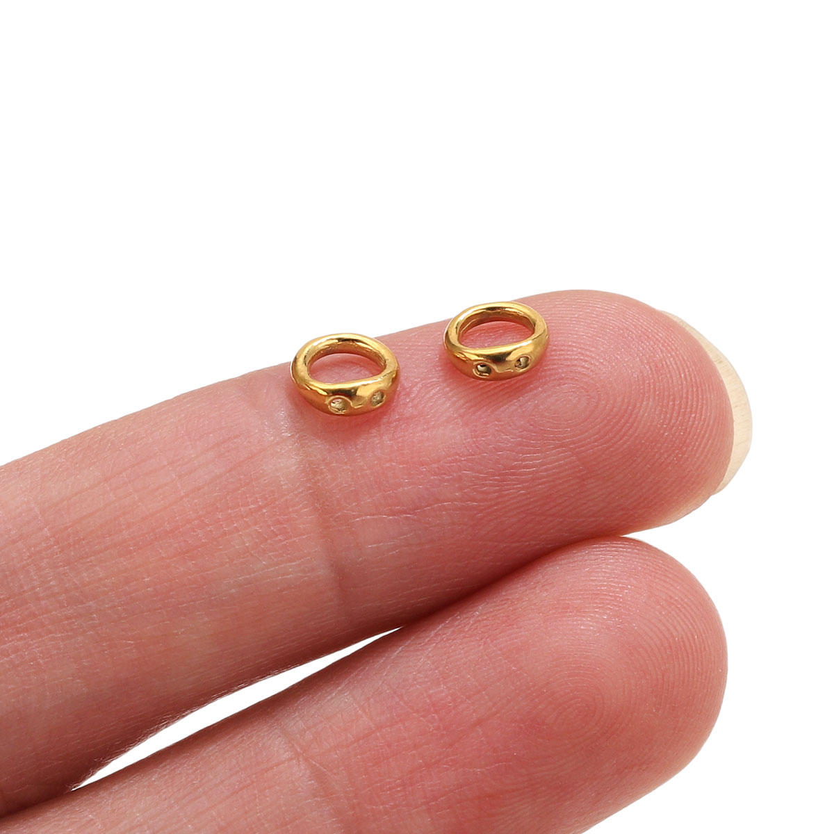 20個入り ステンレス製クラスプ エンドコネクター フック  - Jewelry Making Beads のレビューと価格