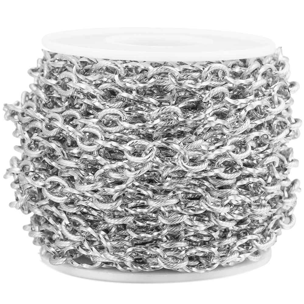 なしフェード1メートルのステンレス鋼ツイストケーブルゴールド - Chain Roll Cable のレビューと価格