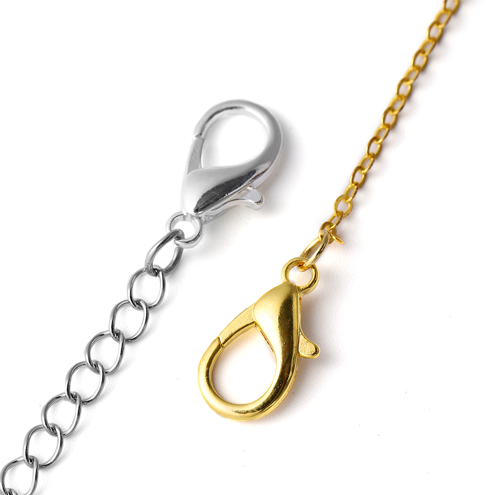 10 ピース/ロット複数のサイズのロブスタークラスプネックレ - Jewelry Making Supplies Wholesale のレビューと価格