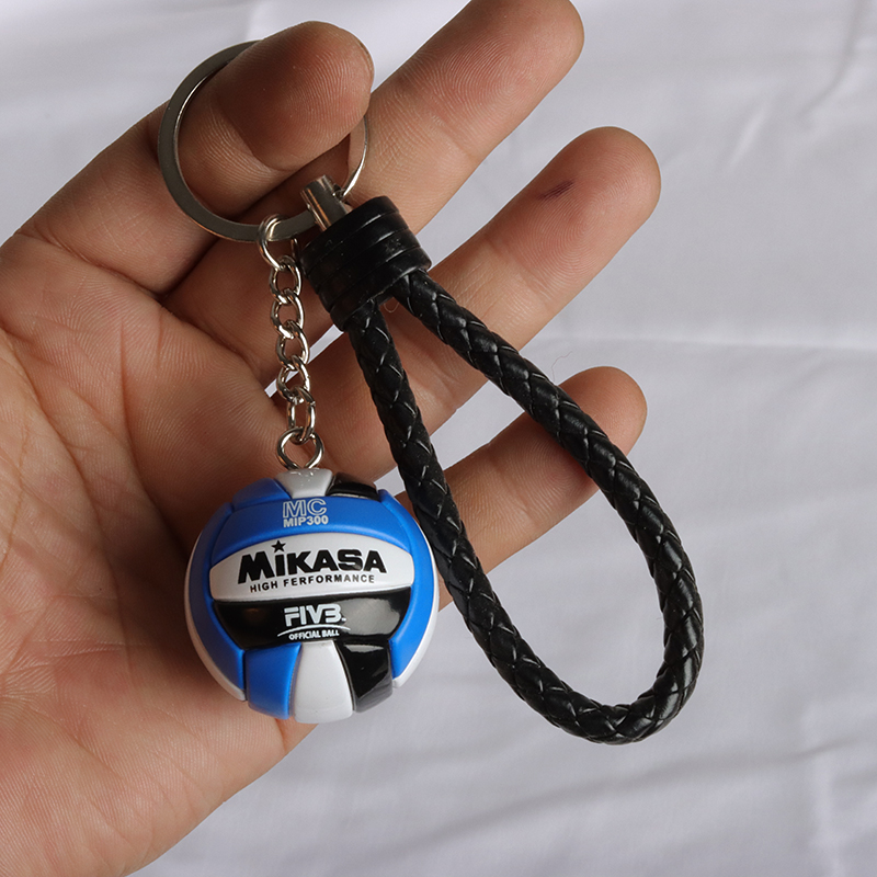 1 個 PVC バレーボールキーホルダー装飾品ビジネスバレー - Jewelry Making Business のレビューと価格