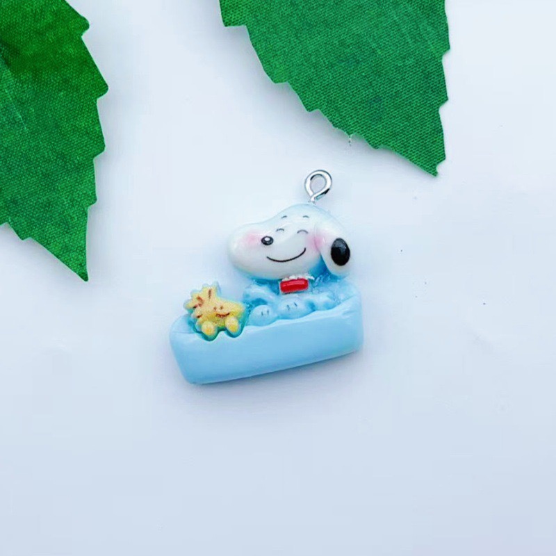 12個入り樹脂製漫画犬ペンダント、DIYジュエリー製作イヤリ - Jewelry Making Factory のレビューと価格
