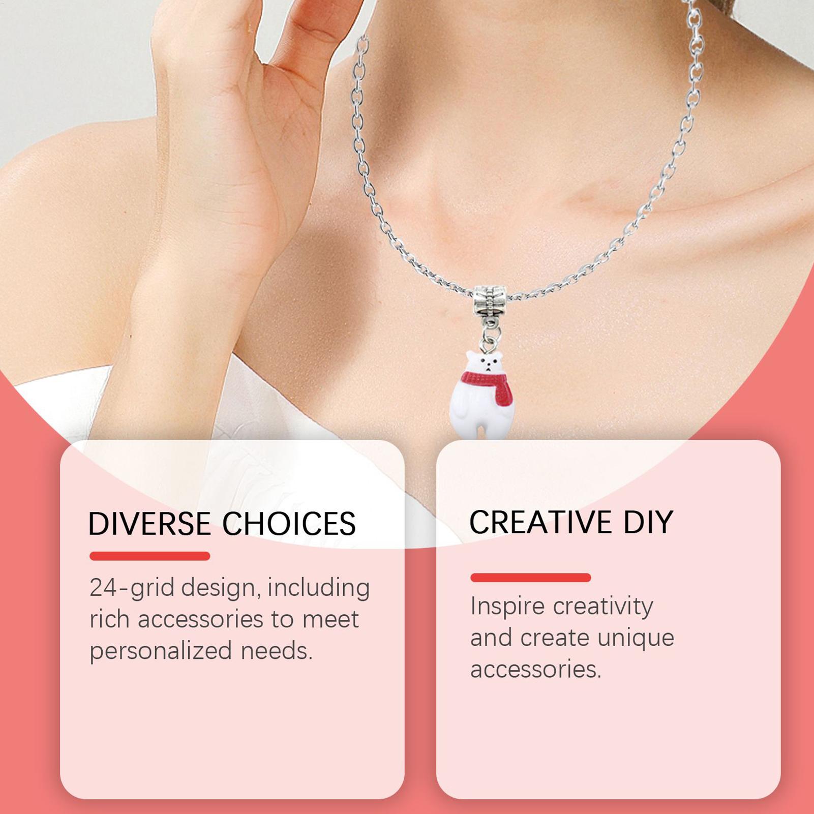 クリスマスカウントダウンカレンダー 24日間 ジュエリー作成 - Jewelry Making For Teens のレビューと価格