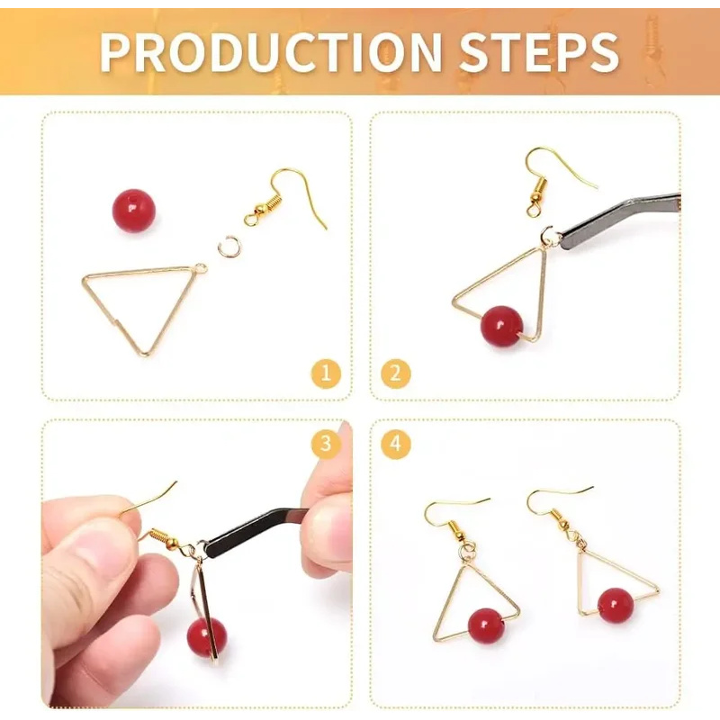 100/500 個 DIY イヤリング所見イヤリングクラスプ - Jewelry Making Factory のレビューと価格
