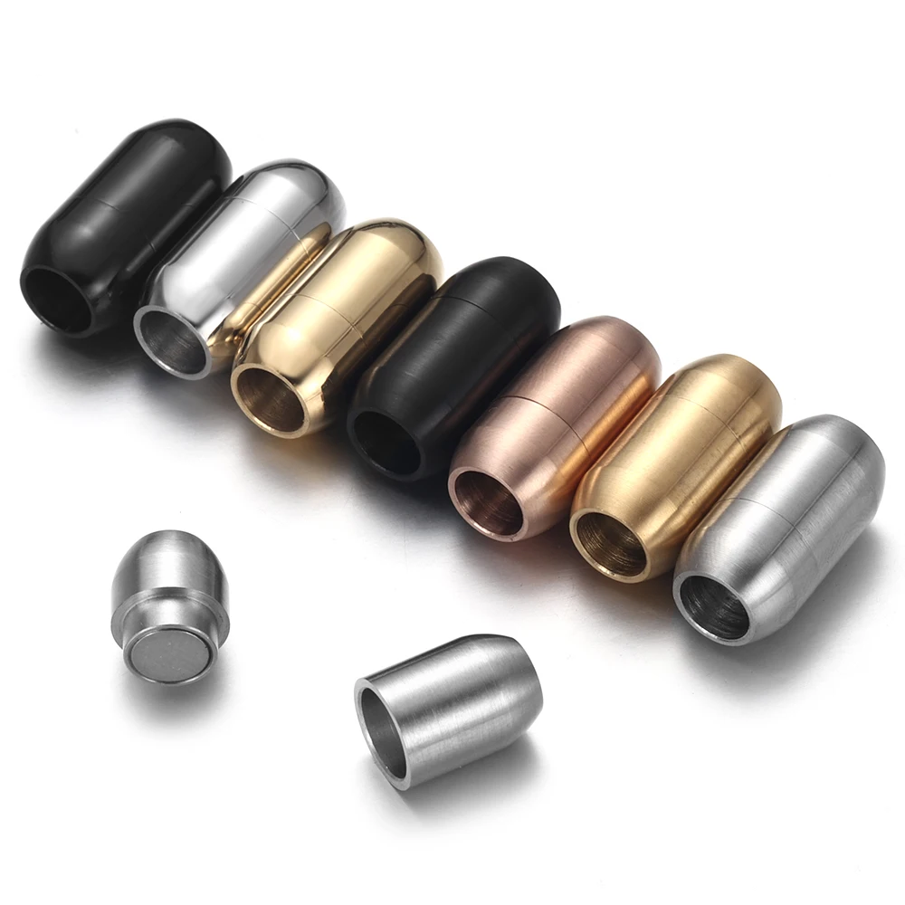 ステンレス鋼 3 ミリメートル-8 ミリメートルラウンド磁気 - Jewelry Making Name のレビューと価格