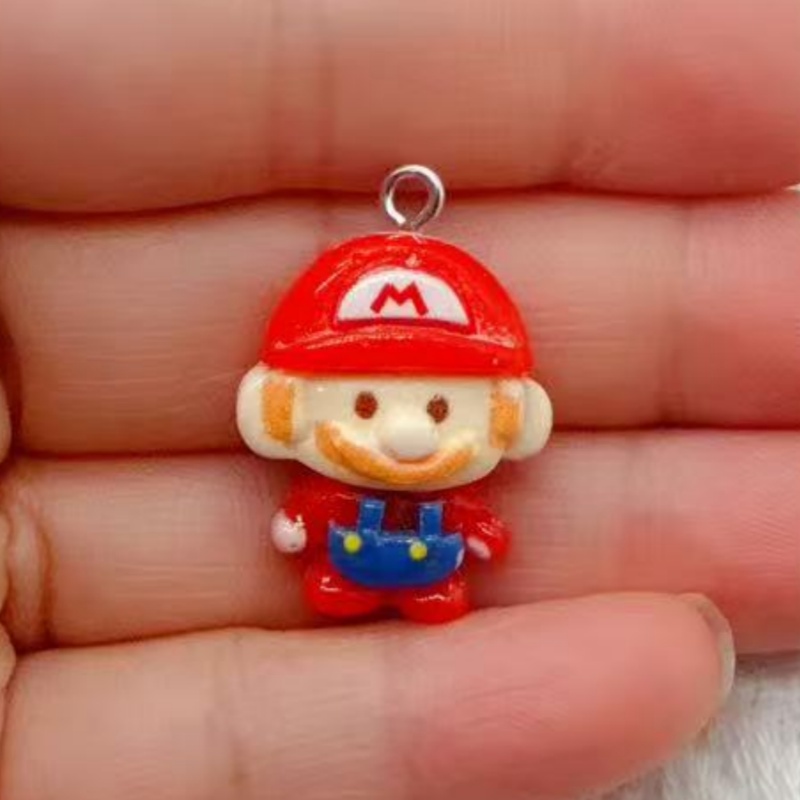 10個入り樹脂製漫画ペンダント、DIYジュエリー製作イヤリン - Jewelry Making Factory のレビューと価格